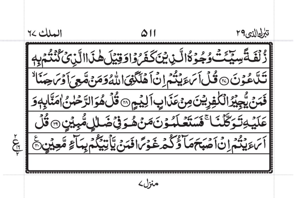 Surah Al-Mulk Ayat N0#27 to Ayat No#30